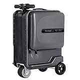 KMAYVIEW Smart Electric Luggage, Portable Cycling Suitcase, 20/24-inch Hard-sided Carry-on Suitcase, Suitable for Air Travel and Vacation