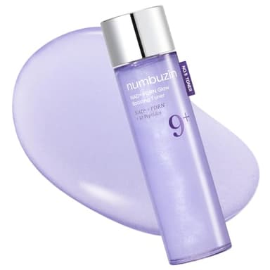 numbuzin No.9 NAD+ PDRN Glow Boosting Toner, Hydrating & Firming Toner for Wrinkles, Fine Lines & Dull Skin, Peptides & Salmon PDRN for Radiance, Korean Skincare 5.07 fl oz