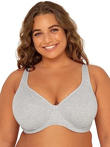 Fruit of the Loom Plus Size Cotton Unlined Underwire Bra