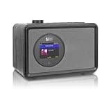 Ocean Digital WR-390 Wi-Fi Internet FM Radio Portable with Rechargeable Battery, 4 Preset Buttons, Bluetooth Receiver, Alarm Clock, Sleep Timer, Stress Relief Relaxation Sleep Aid, 2.4" Color Display