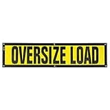 Oversize Warning Products - Grommet Escort Oversize Load Sign - Made in USA