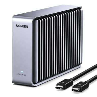 UGREEN 80Gbps M.2 NVMe SSD Enclosure for Mac mini(SSD Not Included)