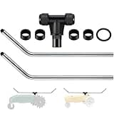 ElectricWise Traveling Sprinkler Arms Kit, Tractor Sprinkler Parts Compatible with Nelson and Orbit, T Part with Anti Leak Gasket for Efficient Lawn/Garden Watering