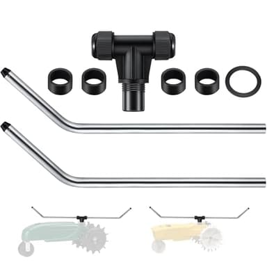 ElectricWise Traveling Sprinkler Arms Kit, Tractor Sprinkler Parts Compatible with Nelson and Orbit, T Part with Anti Leak Gasket for Efficient Lawn/Garden Watering(1 Set)