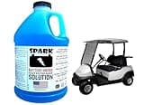 SPARK Golf Cart Battery Restore Liquid Solution - Restore - Repair - 6, 8, 12 Volt Lead Acid Batteries - Made in USA - Expands Charge Capacity - Extends Battery Life - Non-Toxic - Larger 64oz Bottle