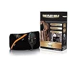 The Flex Belt Abdominal Muscle Toner , Black, 24"-47"