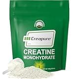 Creapure Creatine Monohydrate Powder. Ultra High Purity German Made Creatine with Nothing Else Added at All. Pure and Unflavored for Men & Women. Zero Bloating, No Sugar, Vegan Friendly Supplement