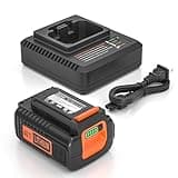 40V Replacement for Black and Decker 40V Lithium Battery LBX2040 LBX2540 LBXR36 LBXR2036 LBX1540 with LCS40 LCS36 Black and Decker 40V 3.5Ah Battery Charger