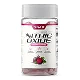 Snap Supplements Beet Root Gummies, Nitric Oxide Supplement with Organic Beets, Vitamins, Pomegranate and Antioxidants for Energy, Heart Health & Circulation Support, 60 Sugar Free Gummies, Cherry