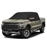 Kistrba Car Cover for Full-Size Truck Crew Cab, Truck Cab Cooler Sunshade Roof Cover Compatible with Ford F-150, Chevy Silverado, Dodge Ram, GMC Sierra, Toyota Tundra, Nissan Titan