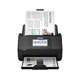 Epson Workforce ES-580W Wireless Color Duplex Desktop Document Scanner for PC and Mac with 100-sheet Auto Document Feeder (ADF) and Intuitive 4.3" Touchscreen