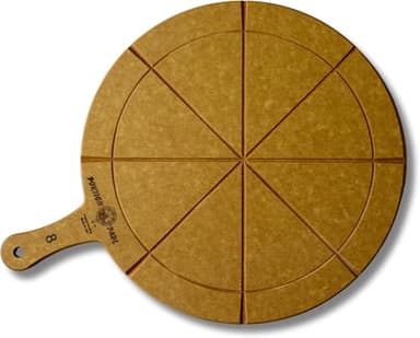 Portion PadL Single-Side Equal Slice Guide - 23” Diameter PadL for 20” Pizza, 8-Slice Portions - Pizza Cutting Board - 1/4” Thick NSF Composite - Ensures Accuracy, Consistency & Reduces Waste - USA