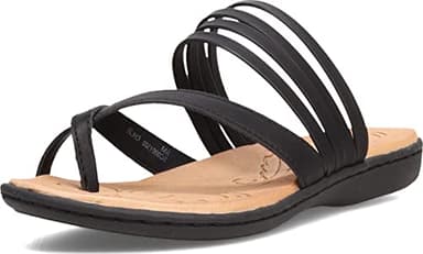 b.o.c. Women's Alisha Sandal, Black, 6