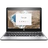 HP 11 G5 Chromebook 11.6'' Laptop Intel Celeron N 1.60GHz 4GB 16GB SSD - 1FX82UT, Black (Renewed)