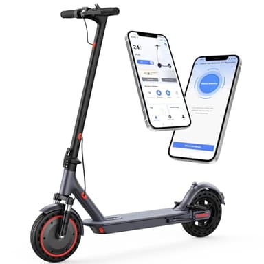 VOLPAM Electric Scooter, 350W/500W, 8.5"/10" Tires, 12/21/28 Miles Range, 16/19/22Mph, Folding E-Scooter with Dual Braking