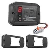 RV Propane Gas Detector, Digital Propane/LP Gas Alarm-12V DC for Motorhome Travel Trailer, Motor Coach, Truck Camper, (R501 Black)