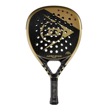 Dunlop Sports Aero-Star Pro Padel Racket, Black/Bronze