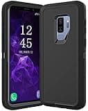 Guirble Shockproof Protective Case for Samsung Galaxy S9 Plus, 6.2 Inch (Black)