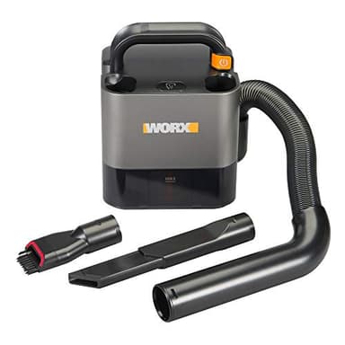 WORX WX030L.9 20V Power Share Cordless Cube Vac Compact Vacuum, Bare Tool Only, No Battery, Black