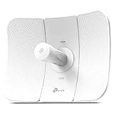 TP-Link CPE710 | 5GHz AC 867Mbps Long Range Gigabit Outdoor CPE for PtP and PtMP Transmission | Point to Point Wireless Bridge | 23dBi | Passive PoE Powered w/Free PoE Injector | Pharos Control