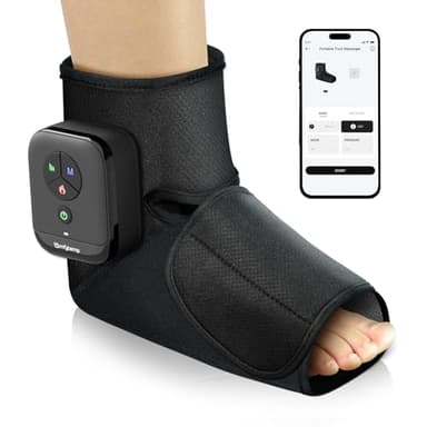 Comfytemp K1007 Air Compression Therapy Device, Portable Foot Massager for Circulation and Pain Relief, K251623 FDA Cleared