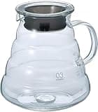 Hario V60 Glass Range Coffee Server, 800ml, Clear