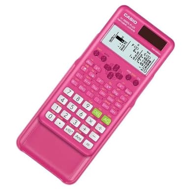 Casio fx-300ES Plus 2nd Edition – Standard Scientific Calculator | 262 Functions, Natural Textbook Display℠ | Ideal for Middle School, High School Math, Statistics & Algebra | Pink