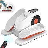 Under Desk Elliptical Machine, Electric Ellipse Leg Exerciser Pro As Seen On TV,Foot Exerciser While Sitting for Seniors,Fully Assembled Quiet Portable Design,2025 Upgraded Manual Safety Power Switch