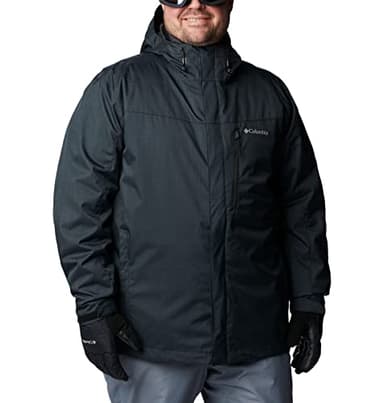Columbia Men's Whirlibird V Interchange Jacket, Black Melange, X-Large