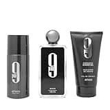 Afnan 9 PM Luxury Perfume Gift Set – Eau De Parfum (3.4 Oz), Deodorant (5.0 Oz), Shower Gel (6.7 Oz)