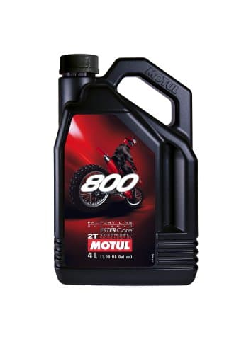 Motul 800-2t Off-Road 100% Synthetic Premix 1 Liter (4L)