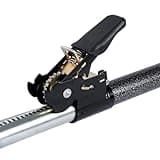 Keeper Adjustable Cargo Bar for Pickup Truck Bed, Ratcheting Cargo Bar, Ideal Work Truck Accessories, Black/Silver, 40"-70" Adjustable Length