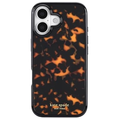 kate spade new york iPhone 17 Case - Compatible with MagSafe - Designer Phone Case - Tortoise