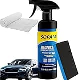 Sopami Car Coating Spray, Quick Effect Coating Agent, Maximum Gloss & Shine, Extremely Hydrophobic, Unmatched Slickness - Car Care Products (16.91 OZ)