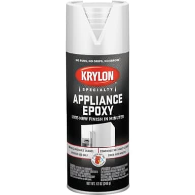 Krylon Appliance Epoxy Spray Paint, 12 oz, Gloss White