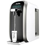 SimPure Y7P-BW UV Countertop Reverse Osmosis Water Filter, NSF/ANSI 58 Certified, 5 Stage RO Water Filtration System, Water Purifier for Home, 4: 1 Pure to Drain, BPA Free (No Installation Required)