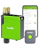 RAINPOINT WiFi Hose Timer, Brass Inlet Smart Sprinkler Timer for Watering, WiFi Water Timer for Garden Hose with Hub, APP & Voice Control, Automatic Irrigation System for Lawns and Yard