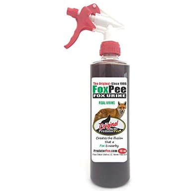 Predator Pee 100% Fox Urine - Territorial Marking Scent - Creates Illusion That Fox is Nearby - 16 oz