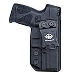 POLE.CRAFT Taurus G3 Holster IWB Kydex Holster for Taurus G3 9mm / .40 Pistol Case - G3 Taurus Holster 9mm - Inside Waistband Holster Taurus G3 9mm IWB Kydex Gun Accessories (Black, Right Hand)