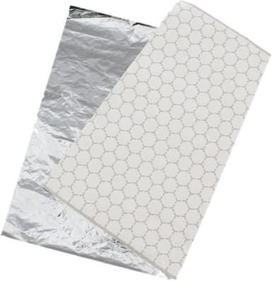 150 sheets Insulation Sandwich Wrapping Paper Aluminum Foil Sheets - 10 3/4" x14" - Aluminum Foil Sandwich Wrap Sheets For Sandwich Wraps, Burritos and BBQ