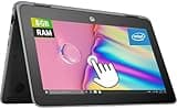 hp ProBook X360 11 G4 EE Touchscreen 2-in-1 Laptop, 11.6" Screen, Core M3-8100Y 1.1GHz, 8GB RAM, 128GB SSD, Type-C, HDMI, RJ-45, Win10 Pro (Renewed)