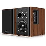 Daakro Powered Bookshelf Speakers - 2.0 Stereo Active Speakers,30W*2 RMS Near Field Speaker with Bluetooth, RCA, USB, Coaxial, AUX Connection for Turntable,PC, TV and Surround Sound Home Theater