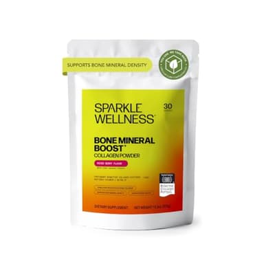 Sparkle Wellness Bone Mineral Boost FORTIBONE Collagen (Mixed Berry)