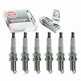 6 pc NGK V-Power Spark Plugs compatible with BMW 325i 2.5L L6 1992-2005