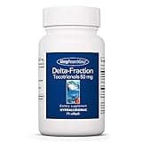 Allergy Research Group Delta-Fraction Tocotrienols Supplement - 50 mg Vitamin E, Annatto, Gamma, Tocotrienols Only, Tocopherol-Free, Hypoallergenic, Softgels - 75 Count