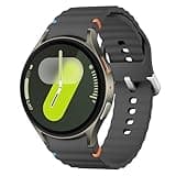 SAMSUNG Galaxy Watch 7 Bespoke Edition 44mm Bluetooth AI Smartwatch w/Energy Score, Wellness Tips, Heart Rate, Sleep, Fitness, Dark Gray Sport Band, Green, US Version, 1Yr Manufacturer Warranty