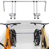 Truck Bed - All-Aluminum Truck Bed 2 Bike Rack Full Size Trucks- Holds 2 Standard Bikes - Effort-Free Installation Ideas - Gift Set for Men