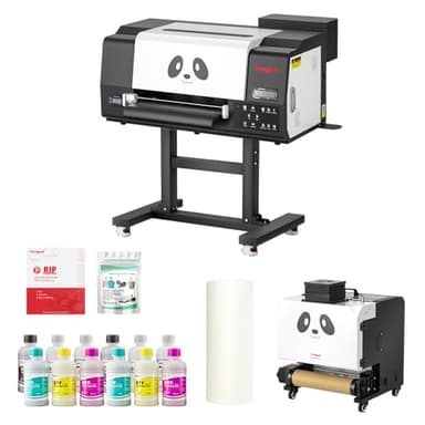 Procolored F13 Pro Panda DTF Printer A3 Dual XP600 13" Transfer Printing Machine with White Ink Circulation and Semi-Automatic Cleaning System (Printer+Stand+Shaker Oven)