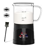 Chefavor Milk Frother Electric,4 in 1 Milk Frother and Steamer,14OZ Warm and Cold Foam Maker,Milk Warmer for Coffee,Cappuccinos,Macchiato