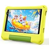 CALLSKY-NOTE Android 14 Kids Tablet 8 Inch Tablet for Kids Octa-Core 8GB+64GB Toddler Tablet with EVA Case Child Learning Tablet with YouTube, WiFi 6, Parental Control, Bluetooth 5.4, Yellow